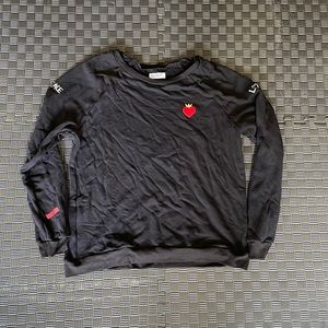 Lauren Moshi Sweater minor fabric pull on sleeve